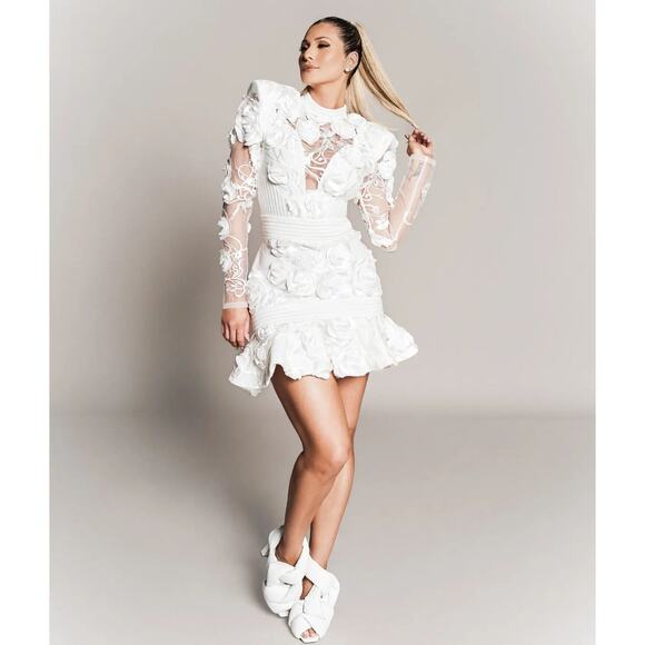 Zhivago The Vendetta Mini Dress White - Picture 4 of 16
